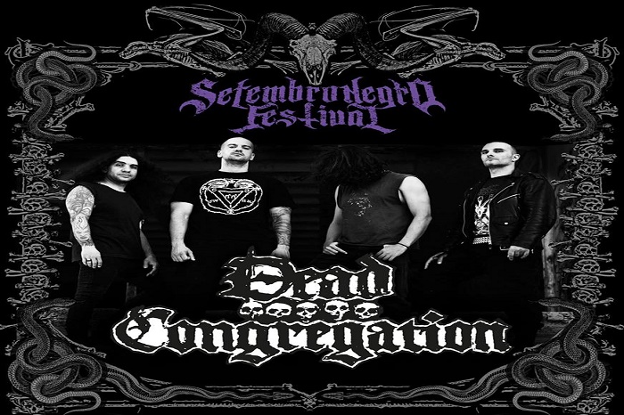 DEAD CONGREGATION: Gregos trazem seu Death Metal ao Setembro Negro Fest 2019