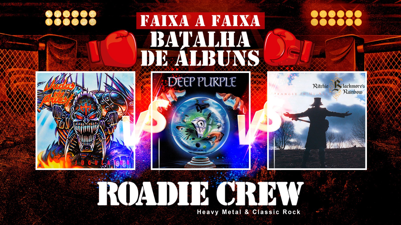 Está no ar o episódio #21 do BATALHA DE ÁLBUNS da Roadie Crew no YouTube; assista ao vídeo