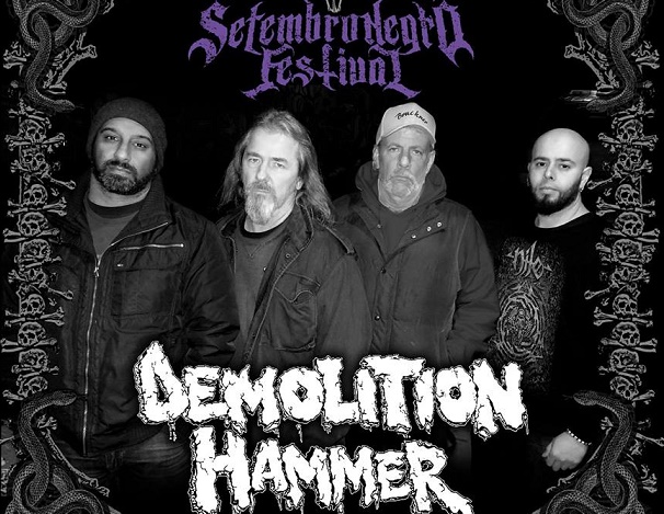 DEMOLITION HAMMER: Confira imagens da banda no Heavy Montreal Festival