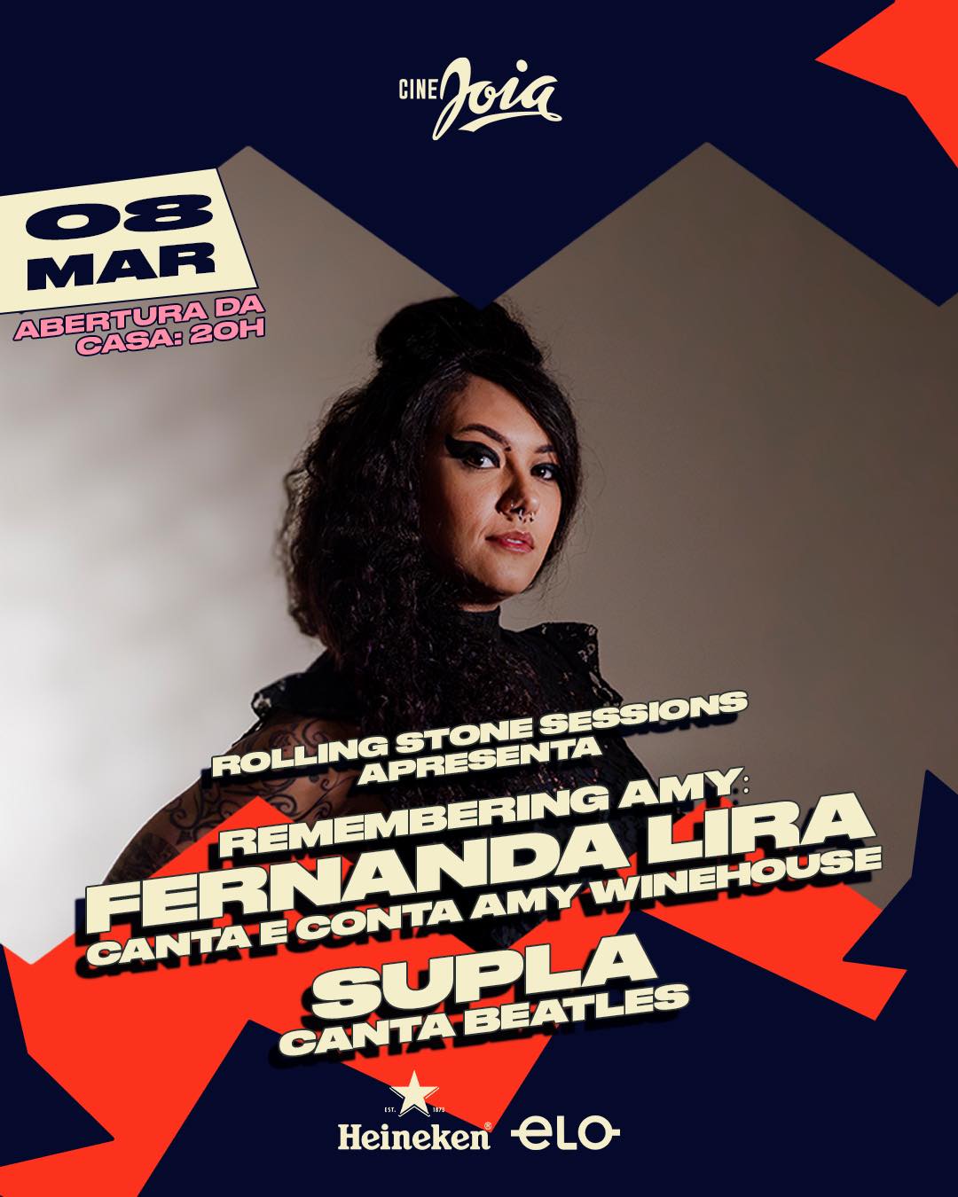 FERNANDA LIRA CANTA E CONTA AMY WINEHOUSE – SÃO PAULO (SP)