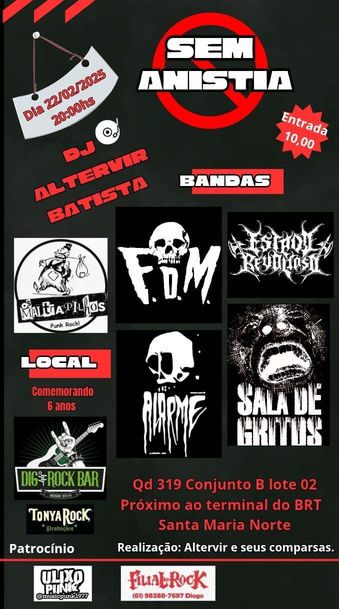 SEM ANISTIA FEST – BRASÍLIA (DF)