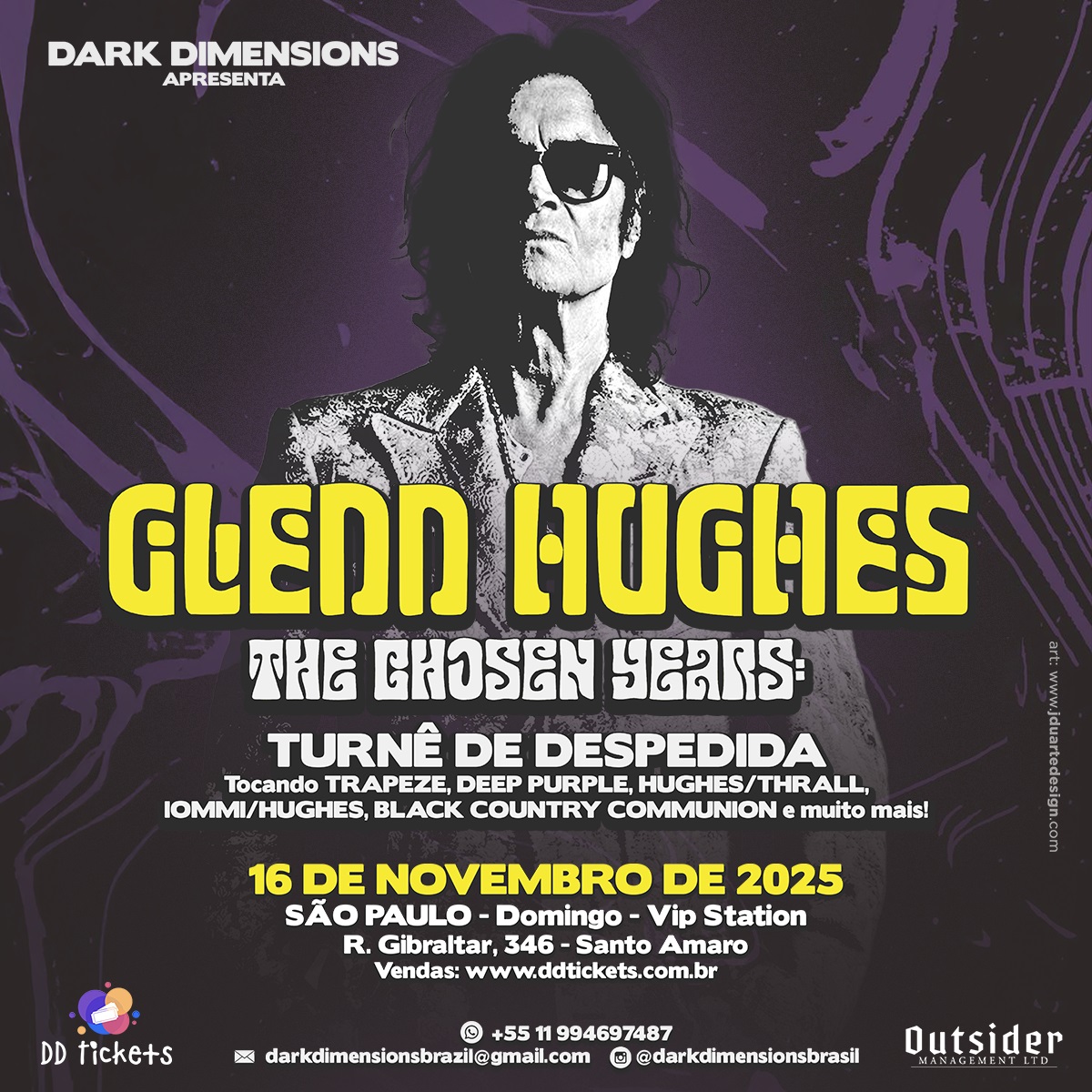 GLENN HUGHES – SÃO PAULO (SP)