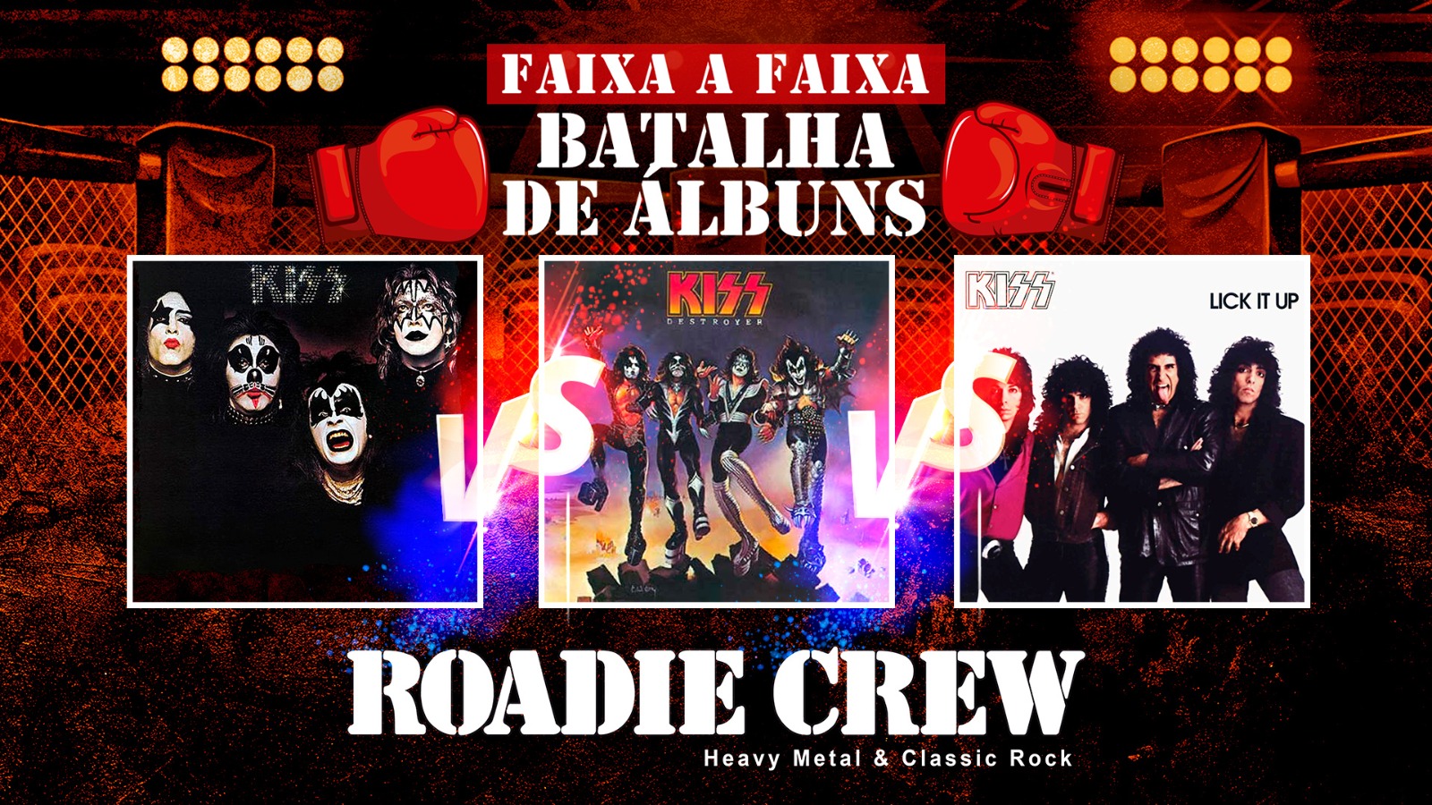 Está no ar o episódio #13 do BATALHA DE ÁLBUNS da Roadie Crew no YouTube; assista ao vídeo