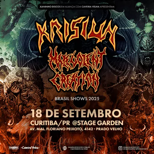 MALEVOLENT CREATION | KRISIUN – CURITIBA (PR)