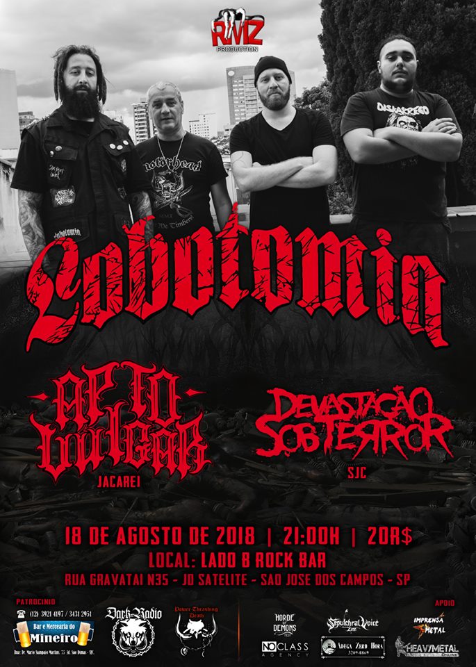 LOBOTOMIA – Em São José dos Campos/SP