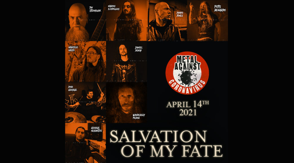 Projeto METAL AGAINST CORONAVIRUS lança novo single “Salvation Of My Fate”