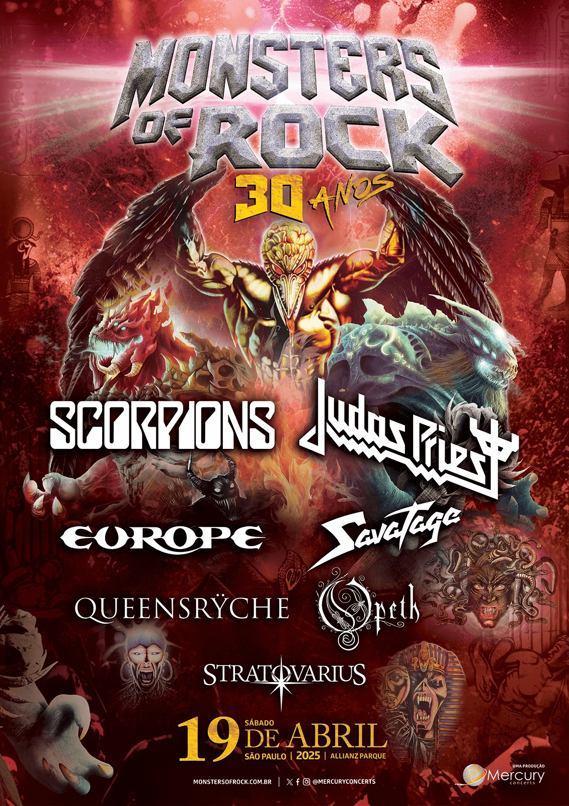 MONSTERS OF ROCK (30 ANOS) – SÃO PAULO (BR)