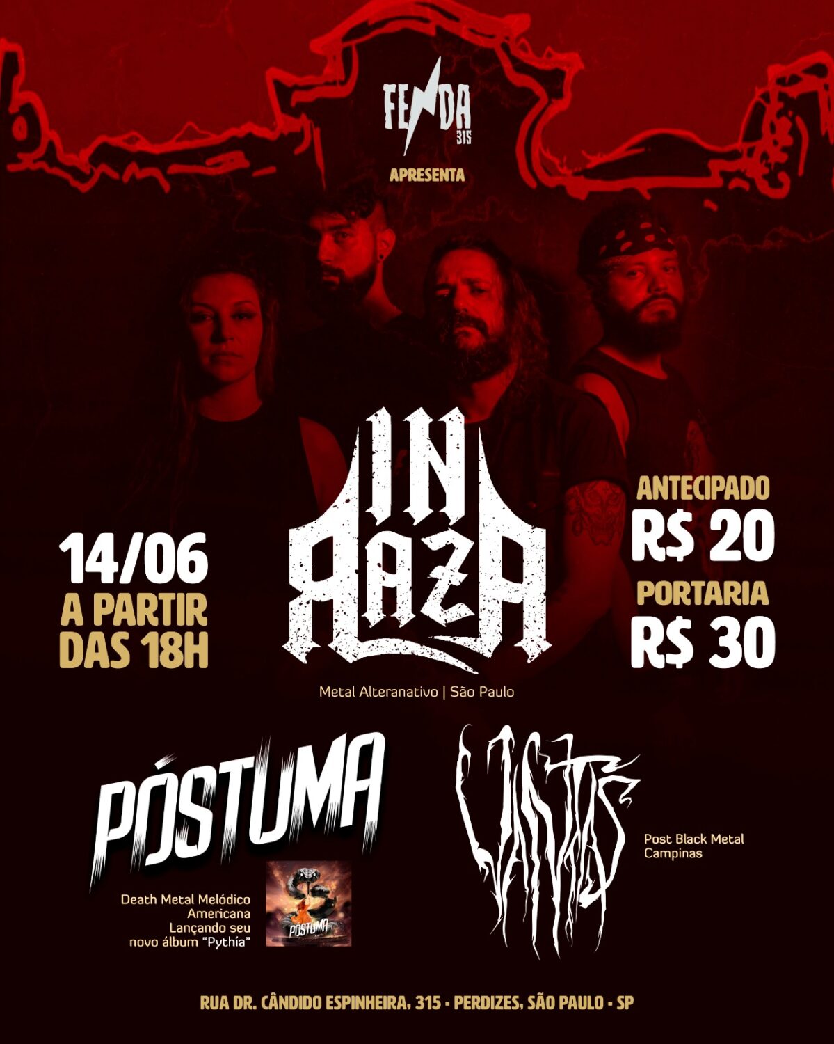 IN RAZA | PÓSTUMA | VANTAS – SÃO PAULO (SP)