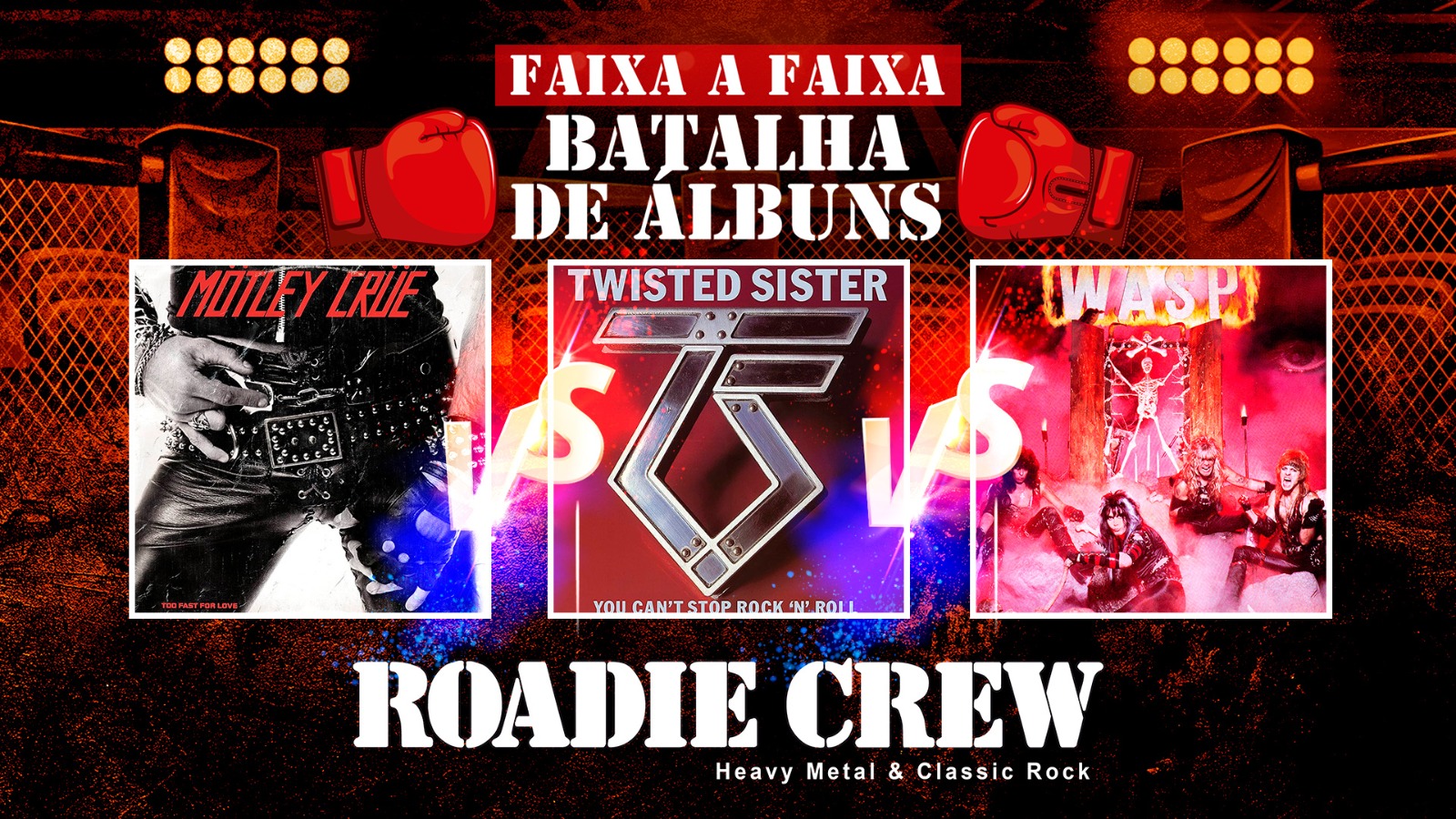 Está no ar o episódio #23 do BATALHA DE ÁLBUNS da Roadie Crew no YouTube; assista ao vídeo