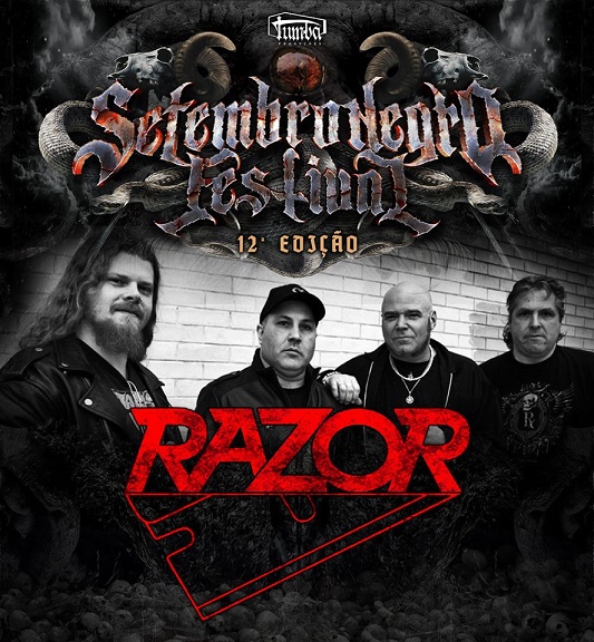 RAZOR: Lenda canadense do Speed/Thrash Metal toca no Setembro Negro Festival