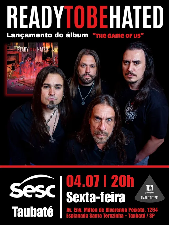 READY TO BE HATED – TAUBATÉ (SP)