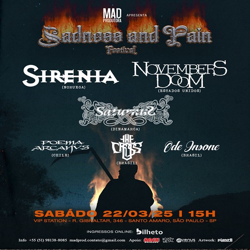 SADNESS AND PAIN FESTIVAL – SÃO PAULO (SP)