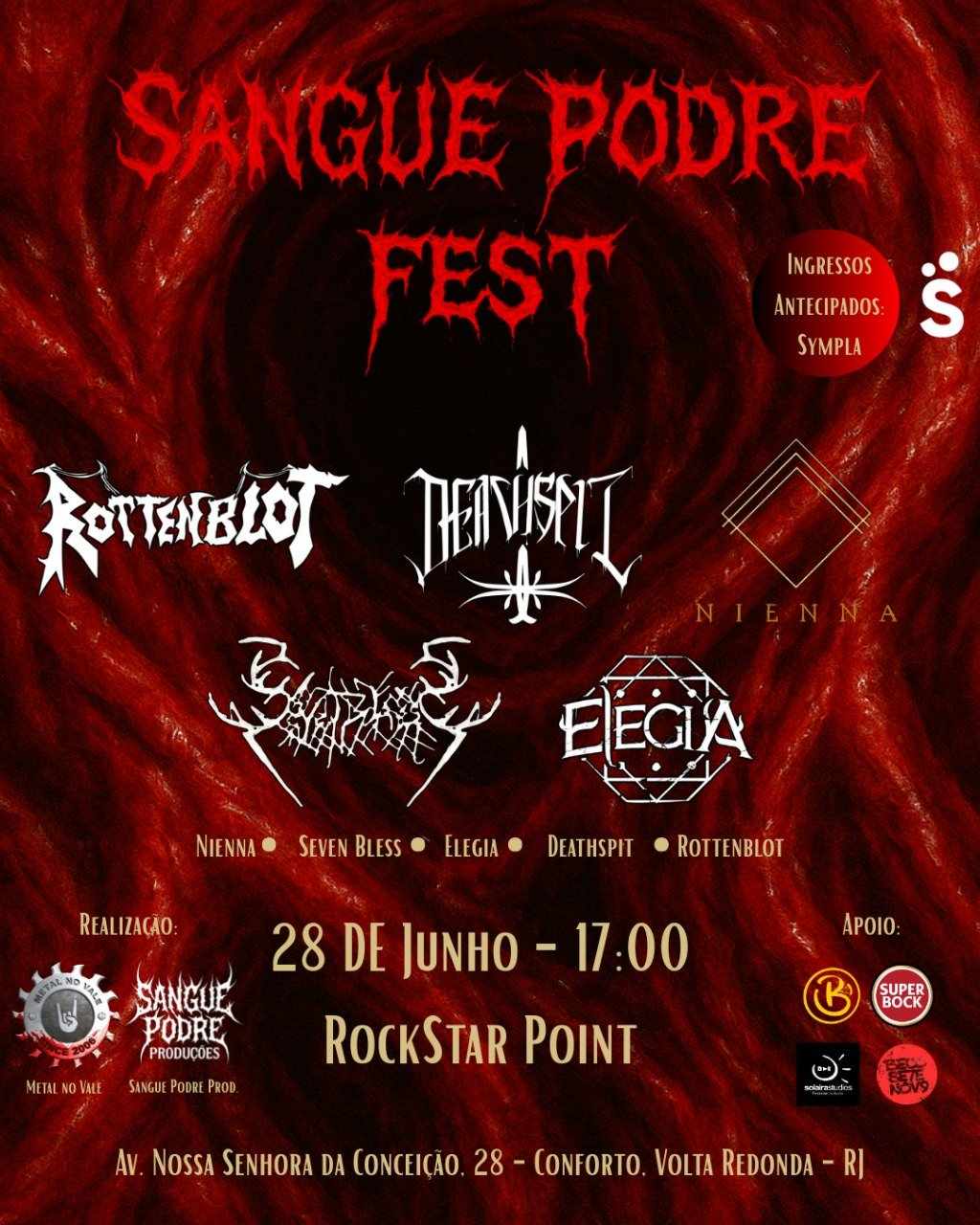 SANGUE PODRE FEST – VOLTA REDONDA (RJ)