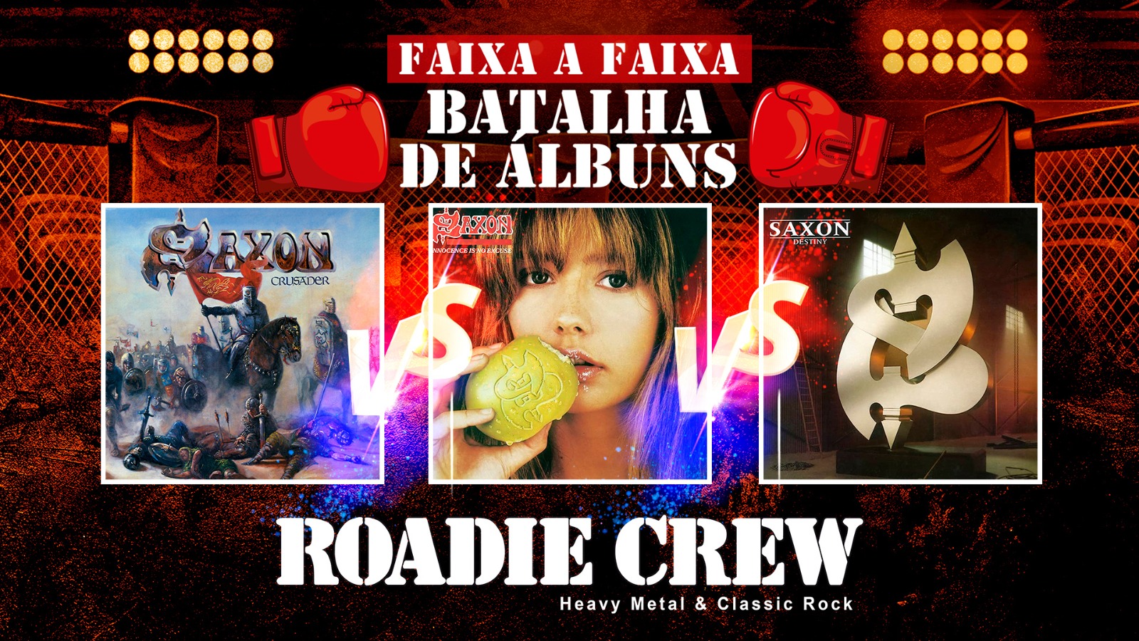 Está no ar o episódio #18 do BATALHA DE ÁLBUNS da Roadie Crew no YouTube; assista ao vídeo