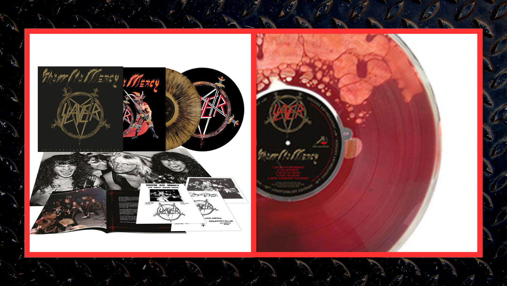 ‘Show No Mercy’, do SLAYER, ganha duas versões em vinil como celebração aos seus 40 anos