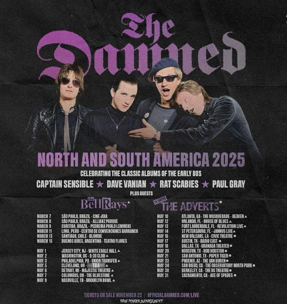 THE DAMNED – SÃO PAULO (SP)