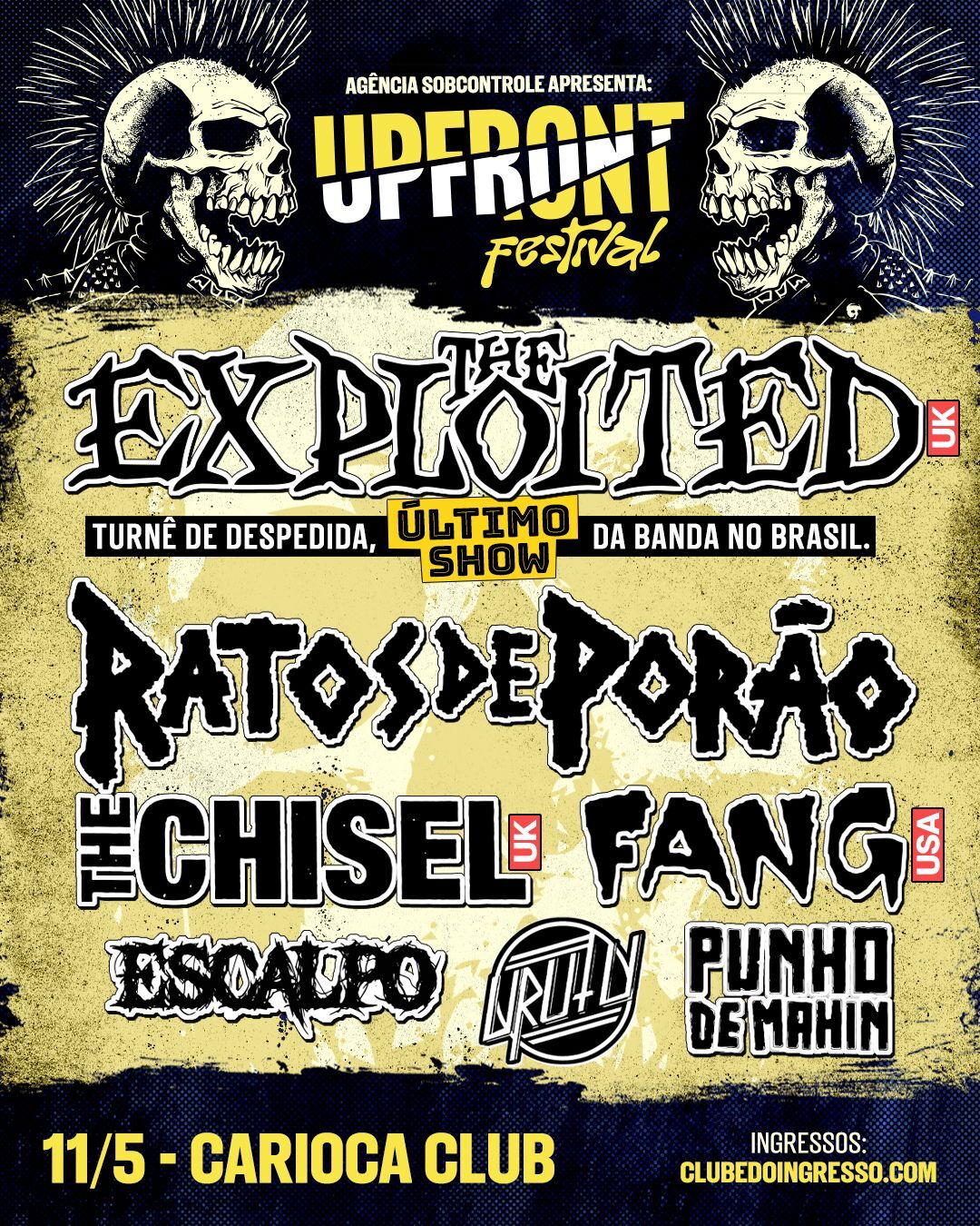 THE EXPLOITED – SÃO PAULO (SP)