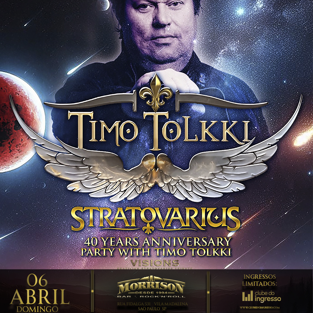 TIMO TOLKKI – SÃO PAULO (SP)