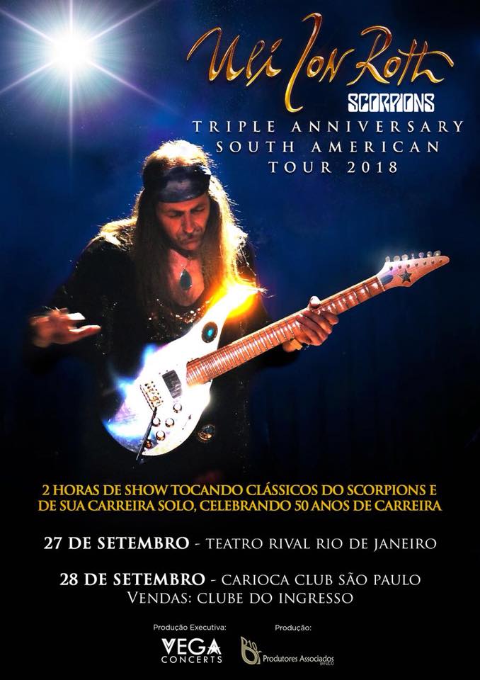 ULI JON ROTH – 50th Anniversary Tour