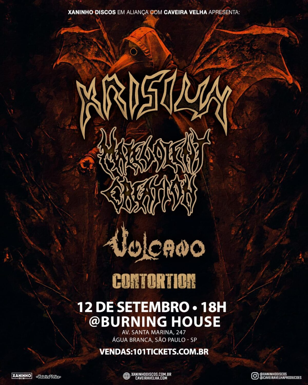 MALEVOLENT CREATION | KRISIUN – SÃO PAULO (SP)