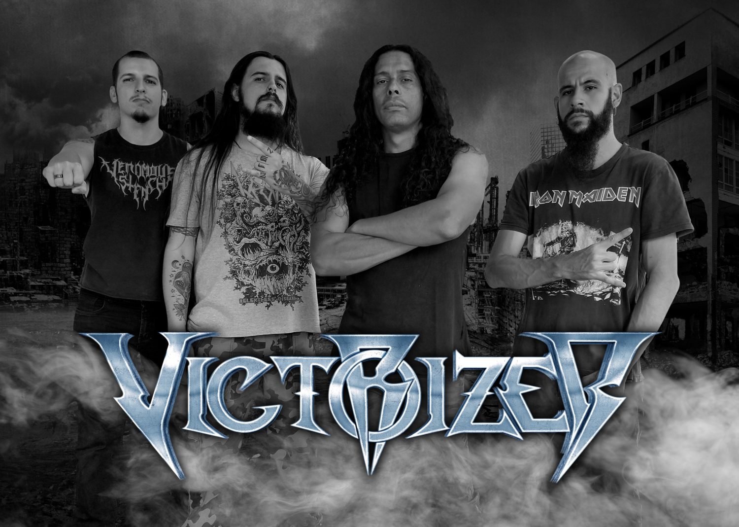 Primeiras imagens do ensaio da banda VICTORIZER