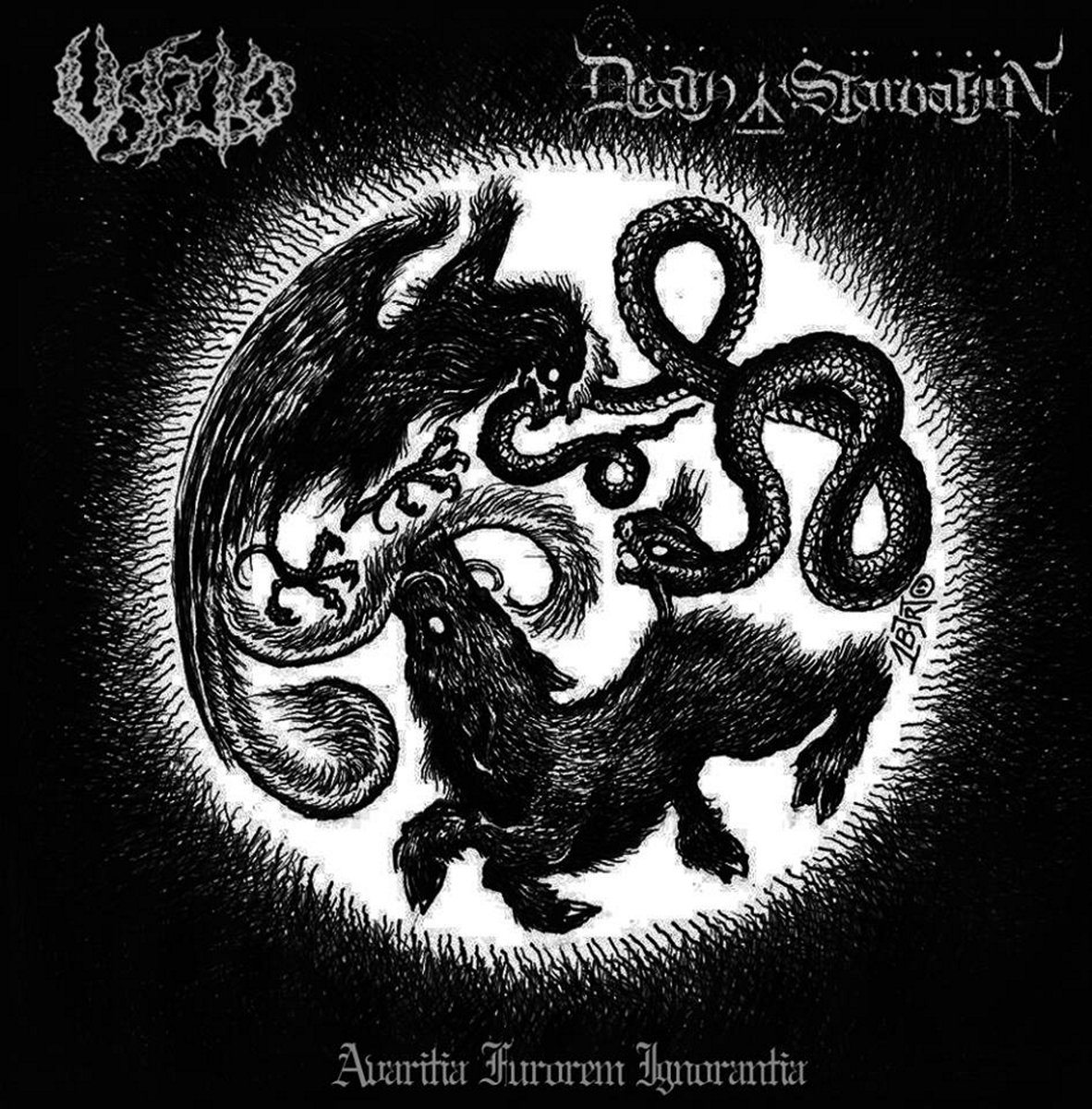 DEATH BY STARVATION & VAZIO – Split LP já disponível