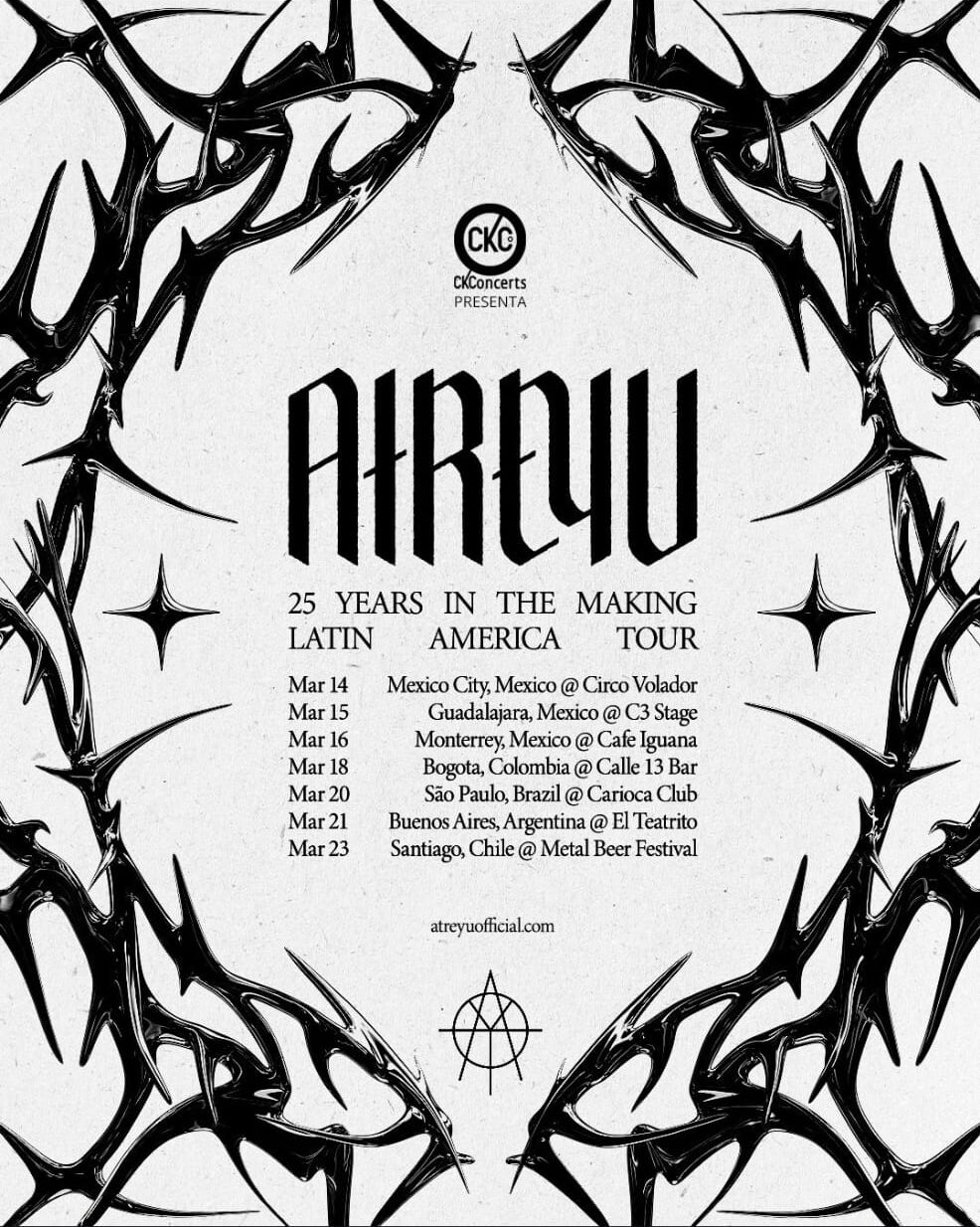 ATREYU – SÃO PAULO (SP)