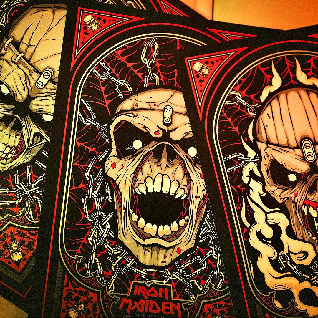 IRON MAIDEN anuncia épica graphic novel comemorativa de 40 anos de ‘Piece of Mind’