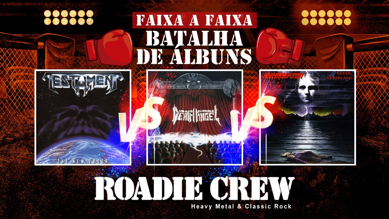 Está no ar o episódio #27 do BATALHA DE ÁLBUNS da Roadie Crew no YouTube; assista ao vídeo