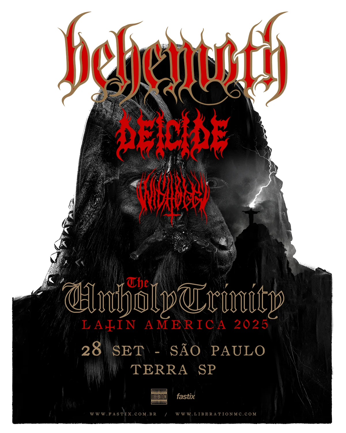 BEHEMOTH | DEICIDE | NIDHOGG – SÃO PAULO (SP)