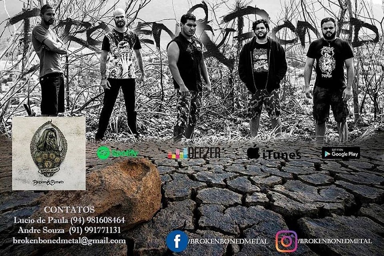 BROKEN & BONED abre agenda de shows para o Brasil