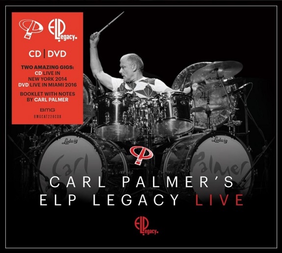 Novo álbum ao vivo de CARL PALMER chegará em junho