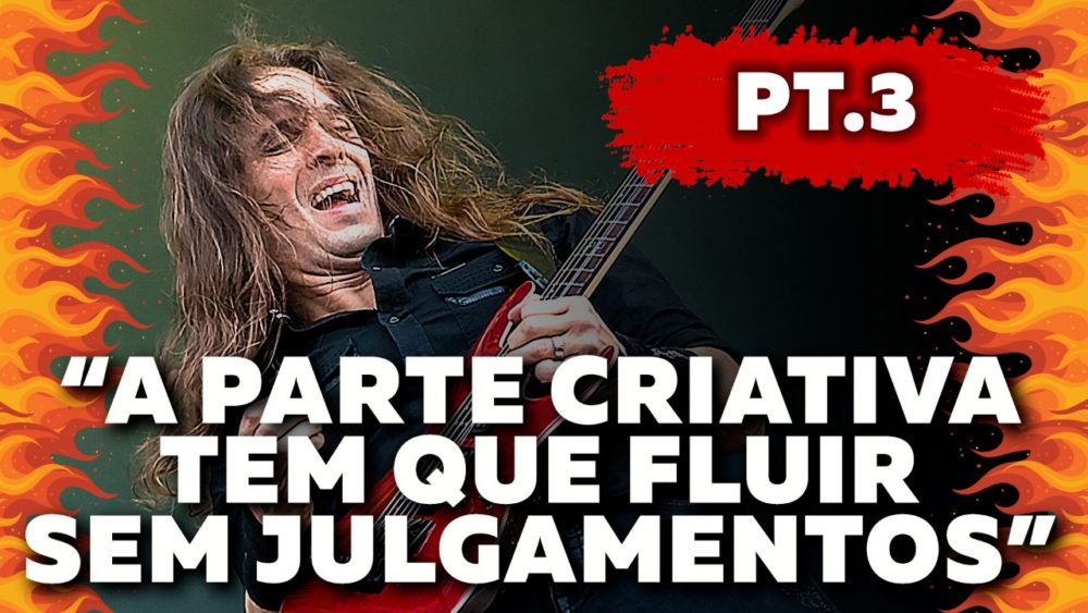 PAULO BARON: KIKO LOUREIRO fala sobre as dificuldades em primeiro show ao lado de DAVE MUSTAINE