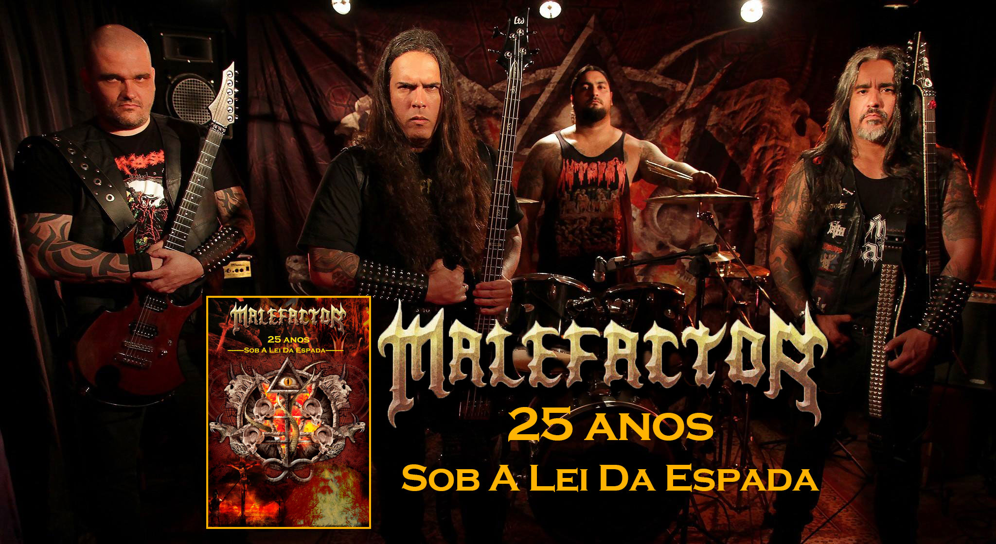 MALEFACTOR – Acaba de ser lançado o documentário “Sob A Lei Da Espada”, um importantíssimo registro dos 25 anos de carreira…