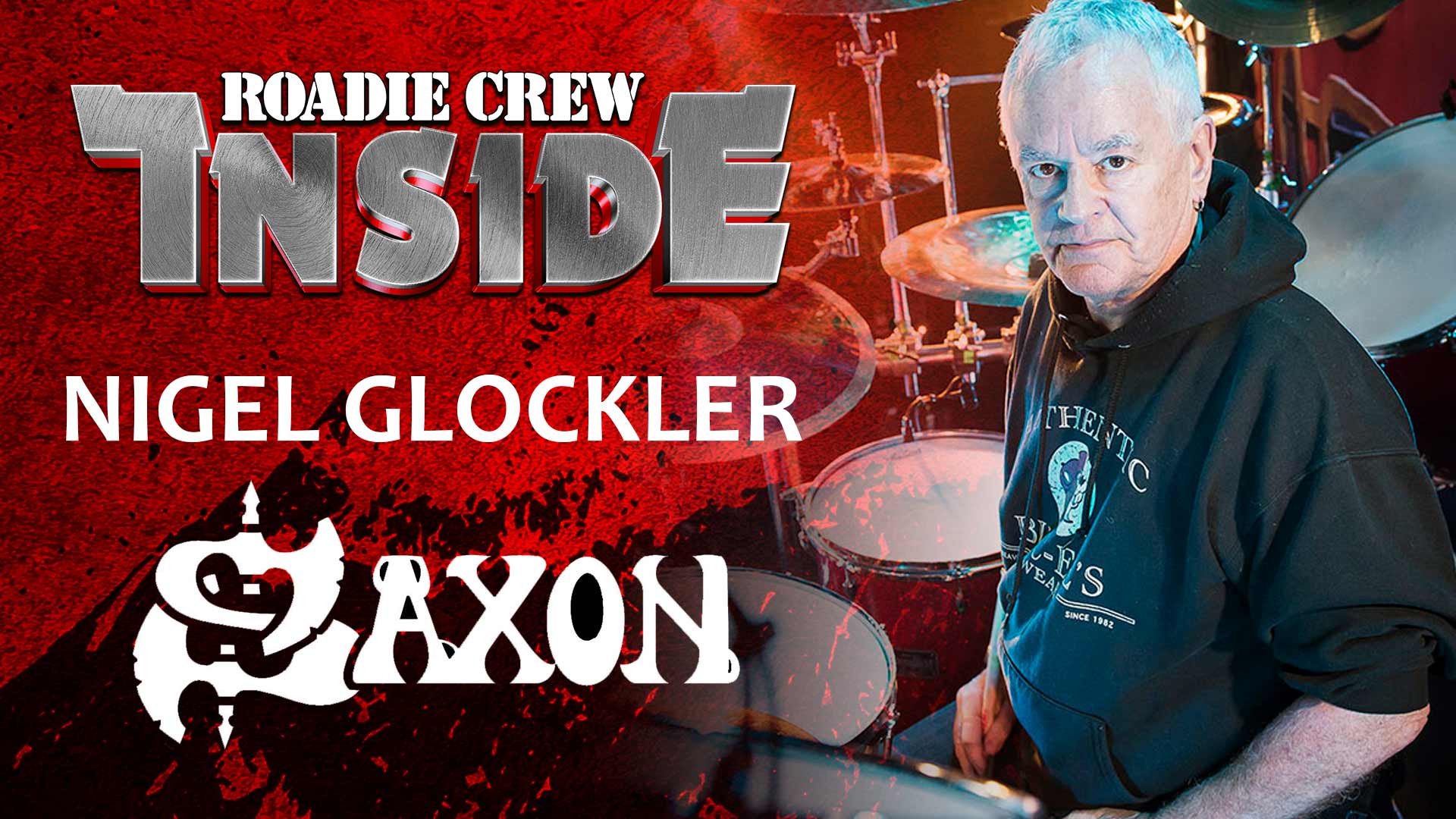 NIGEL GLOCKLER no Inside, da Roadie Crew; veja a entrevista em vídeo