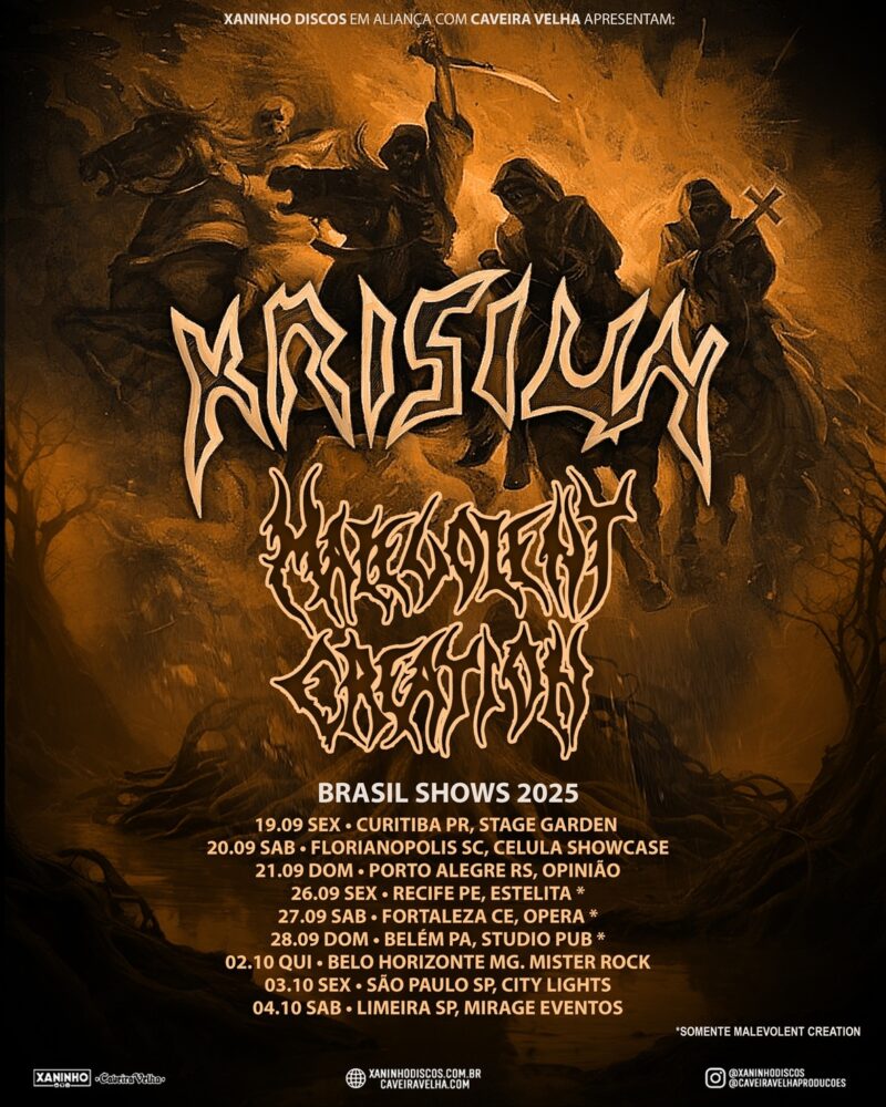 MALEVOLENT CREATION | KRISIUN – PORTO ALEGRE (RS)