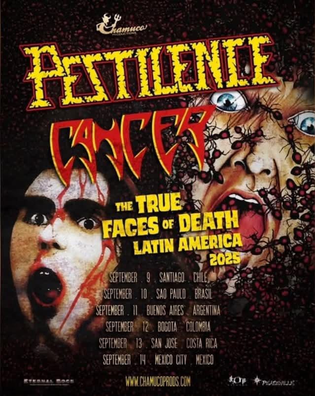 PESTILENCE | CANCER – SÃO PAULO (SP)