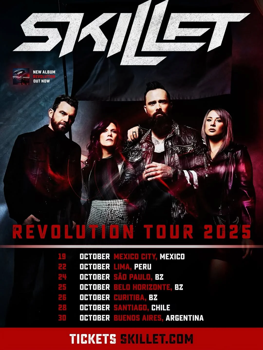 SKILLET – BELO HORIZONTE (MG)