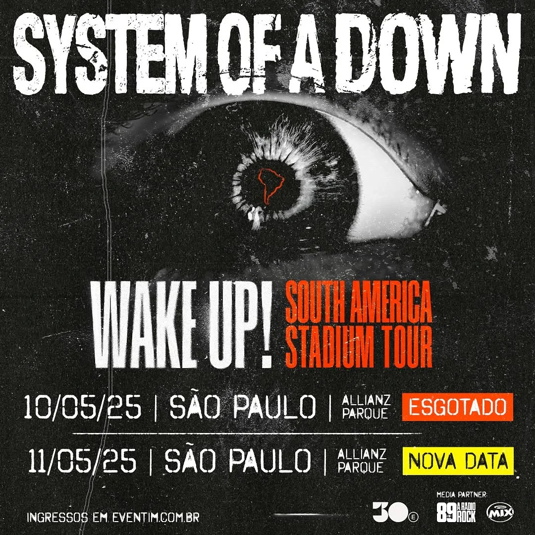 SYSTEM OF A DOWN – SÃO PAULO (SP)